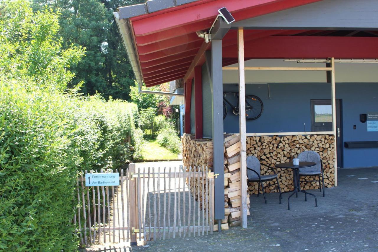 Ferienwohnung Am Barthelwald Illmensee Buitenkant foto