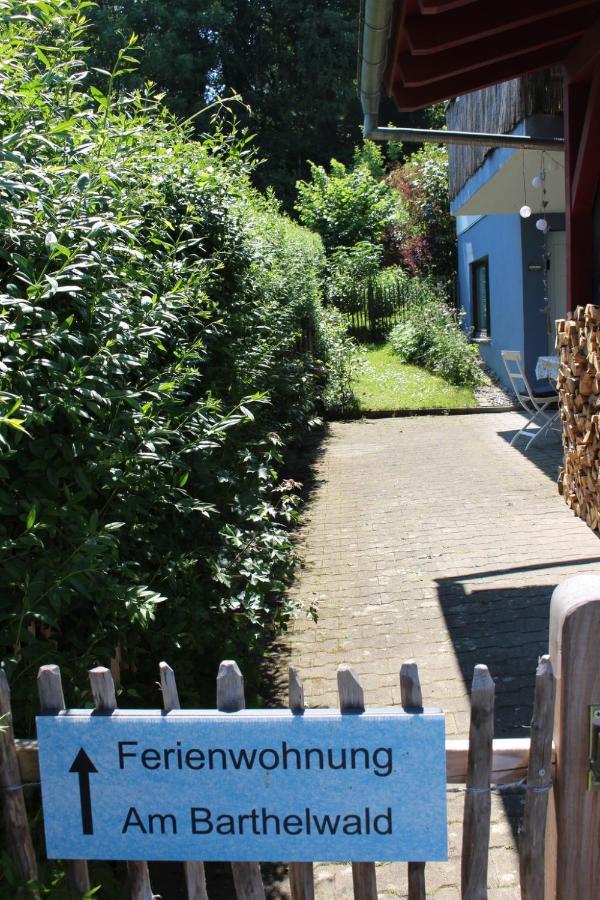 Ferienwohnung Am Barthelwald Illmensee Buitenkant foto